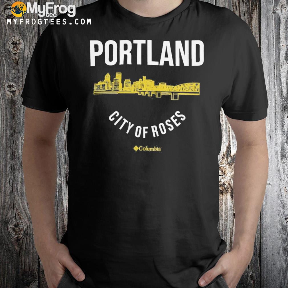 Portland city of roses green shirt