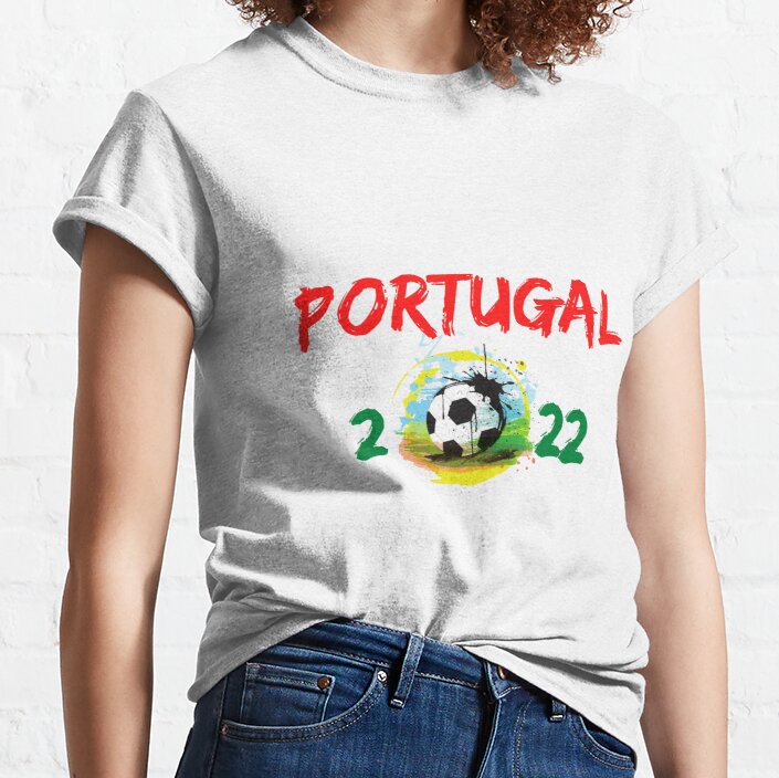 Portugal Football worldcup Cool quote design Classic T-Shirt