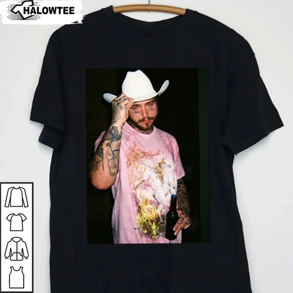 Post Malone Howdy Tour Shirt Sweatshirt Rapper Hiphop Gift For Men And Women