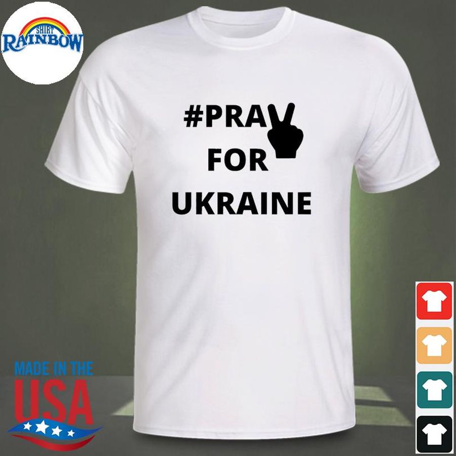 Pray for ukraine anti putin shirt