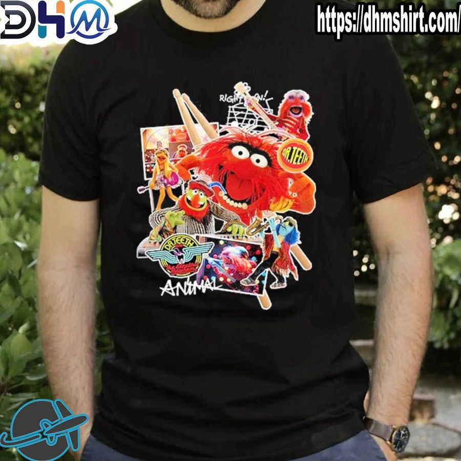 Premium disney muppets animal dr.th and the electric mayhem shirt