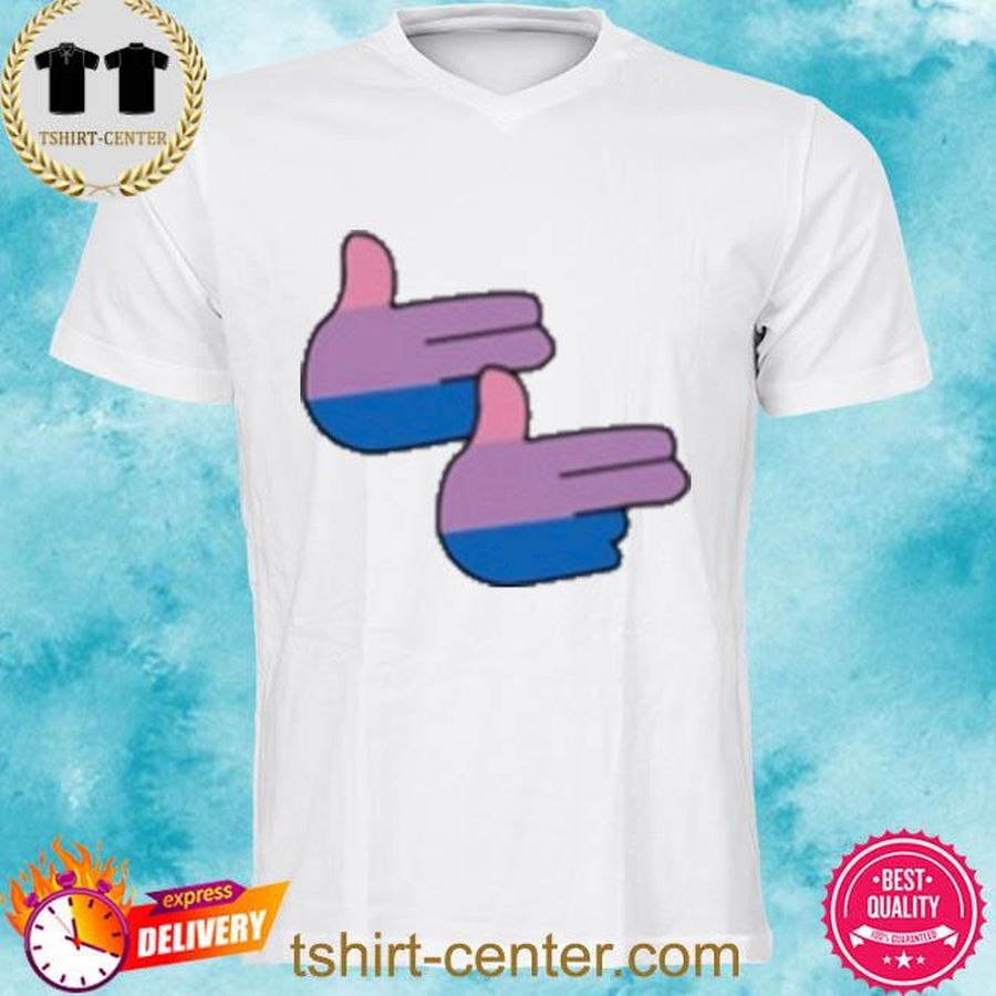 Pride Bisexual Fingers Shirt