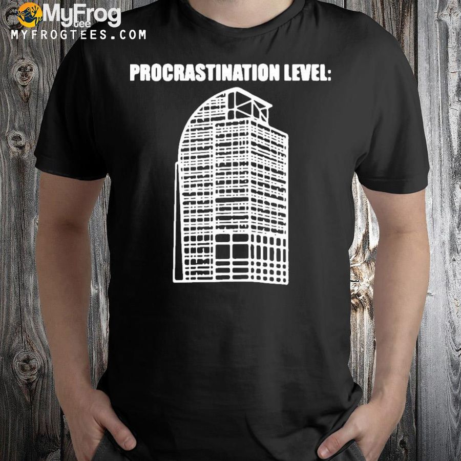 Procrastination Level Building Orlando Florida T-shirt