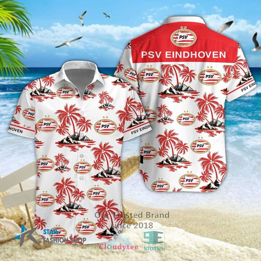 PSV Eindhoven Hawaiian Shirt, Short – LIMITED EDITION