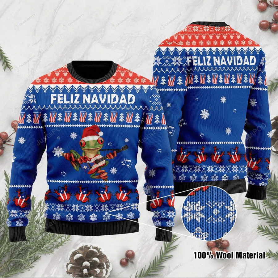 Puerto Rico Ugly Christmas Sweater All Over Print Sweatshirt Ugly.png