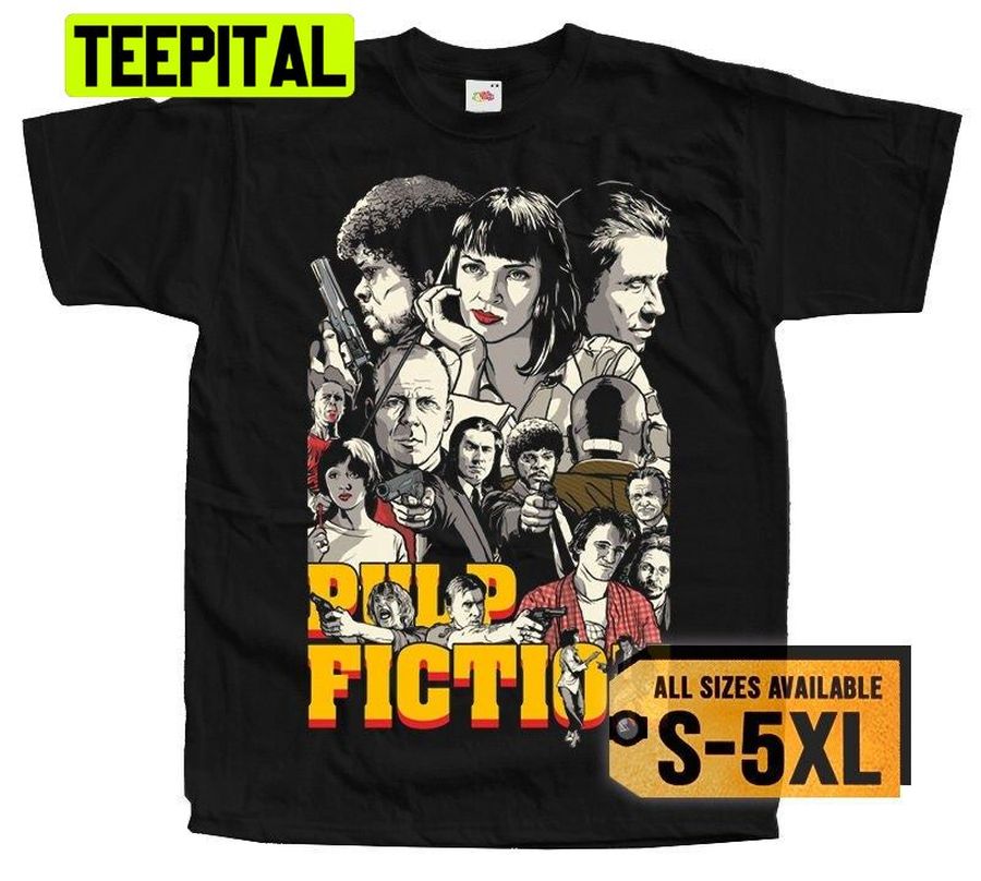 Pulp Fiction V10 Poster Trending Unisex Shirt
