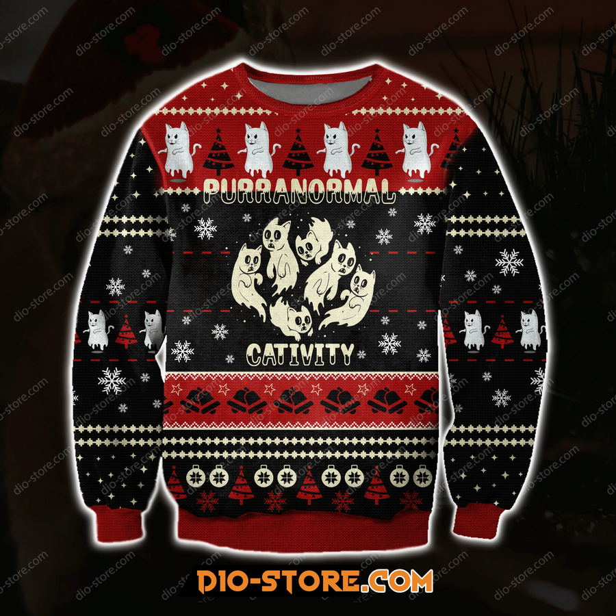 Purranormal Cativity 3D All Over Print Ugly Christmas Sweater Ugly.png