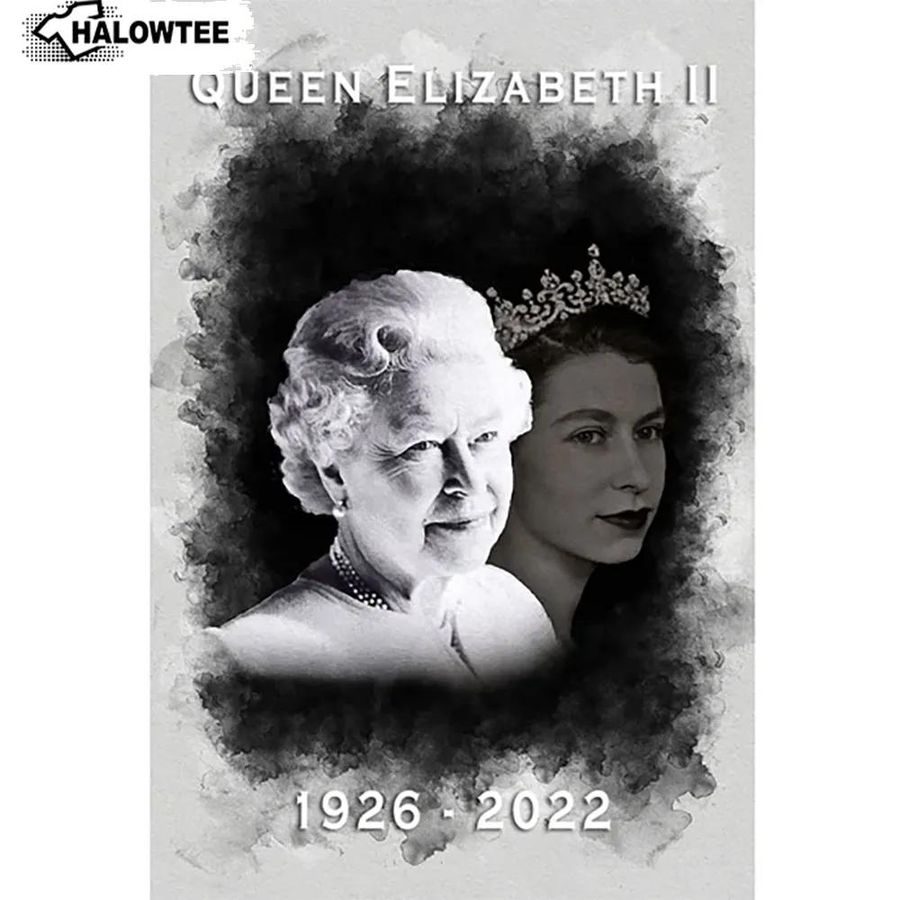 Queen Elizabeth Ii 1926 2022 Memorial Poster Queen Of England