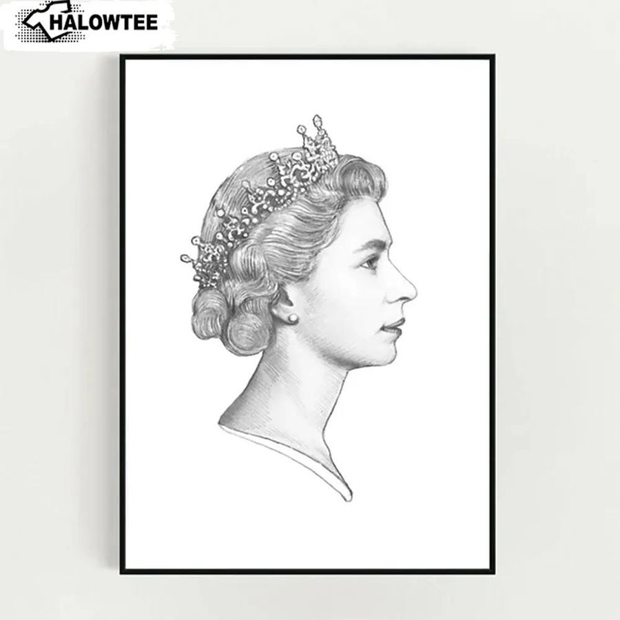 Queen Elizabeth Ii Poster Queen Of England Since 1952 Commonwealth Britain