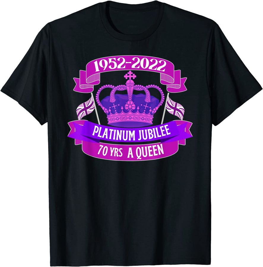 Queens Platinum Jubilee tshirt,Queen Jubilee gift,London UK