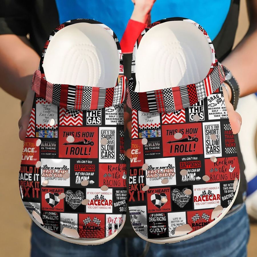 Racing Personalized Clog Custom Crocs Comfortablefashion Style Comfortable For Women Men Kid Print 3D Racing Lover