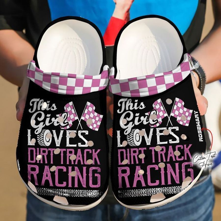 Racing Personalized This Girl Sku 1990 Crocs Clog Shoes