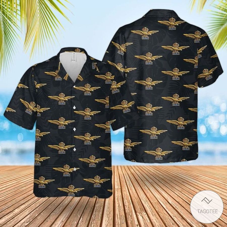 Raf Badge Hawaiian Shirts