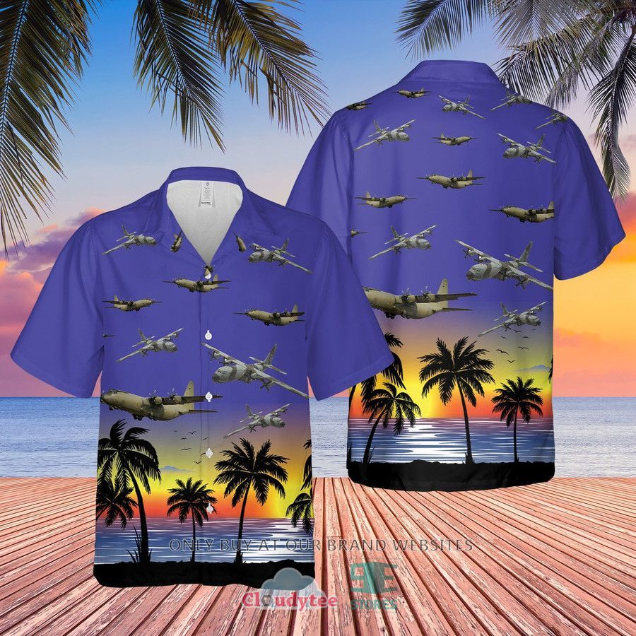 RAF C-130 Hercules purple Hawaiian Shirt, Shorts – LIMITED EDITION