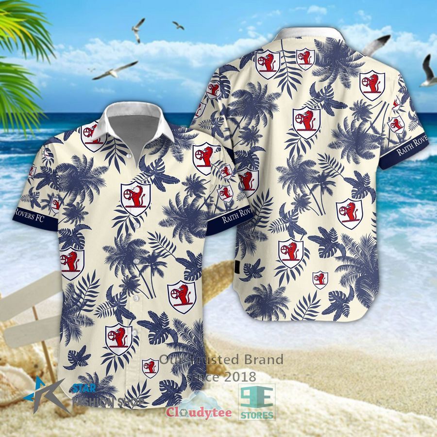 Raith Rovers F.C logo palm tree Hawaiian Shirt, Shorts – LIMITED EDITION