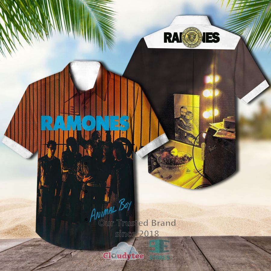 Ramones Animal Boy Hawaiian Casual Shirt – LIMITED EDITION