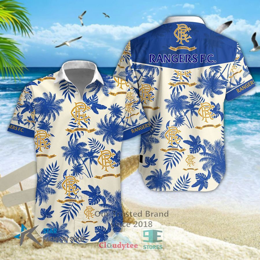 Rangers F.C Hawaiian Shirt, Shorts – LIMITED EDITION