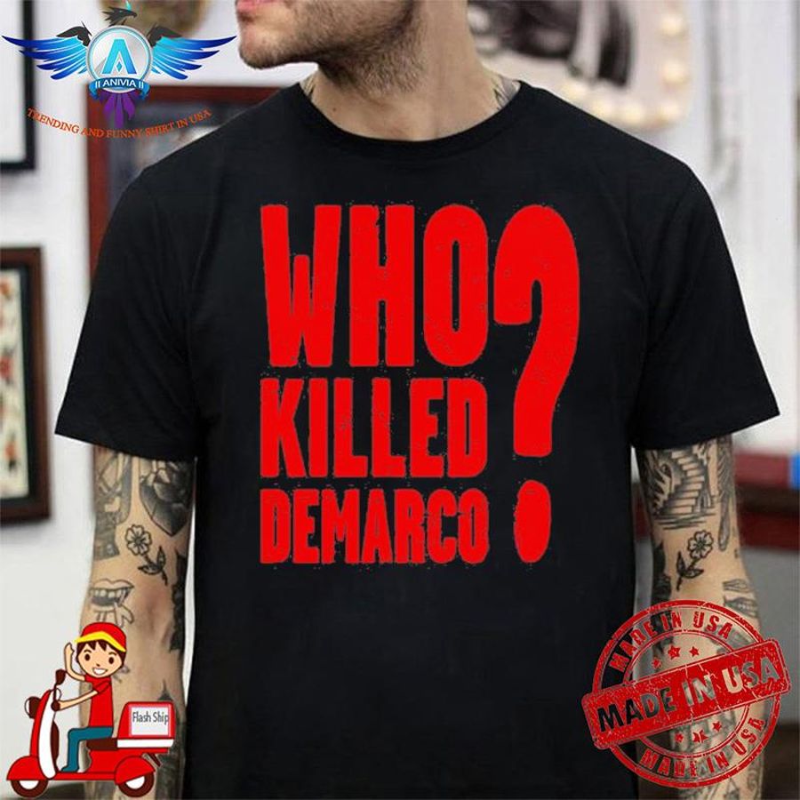 Raregames Store Who Killed Demarco Sea Of Thieves shirt