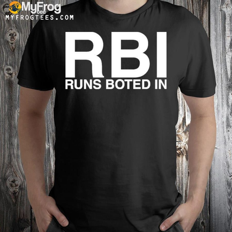 RbI runs boted in shirt