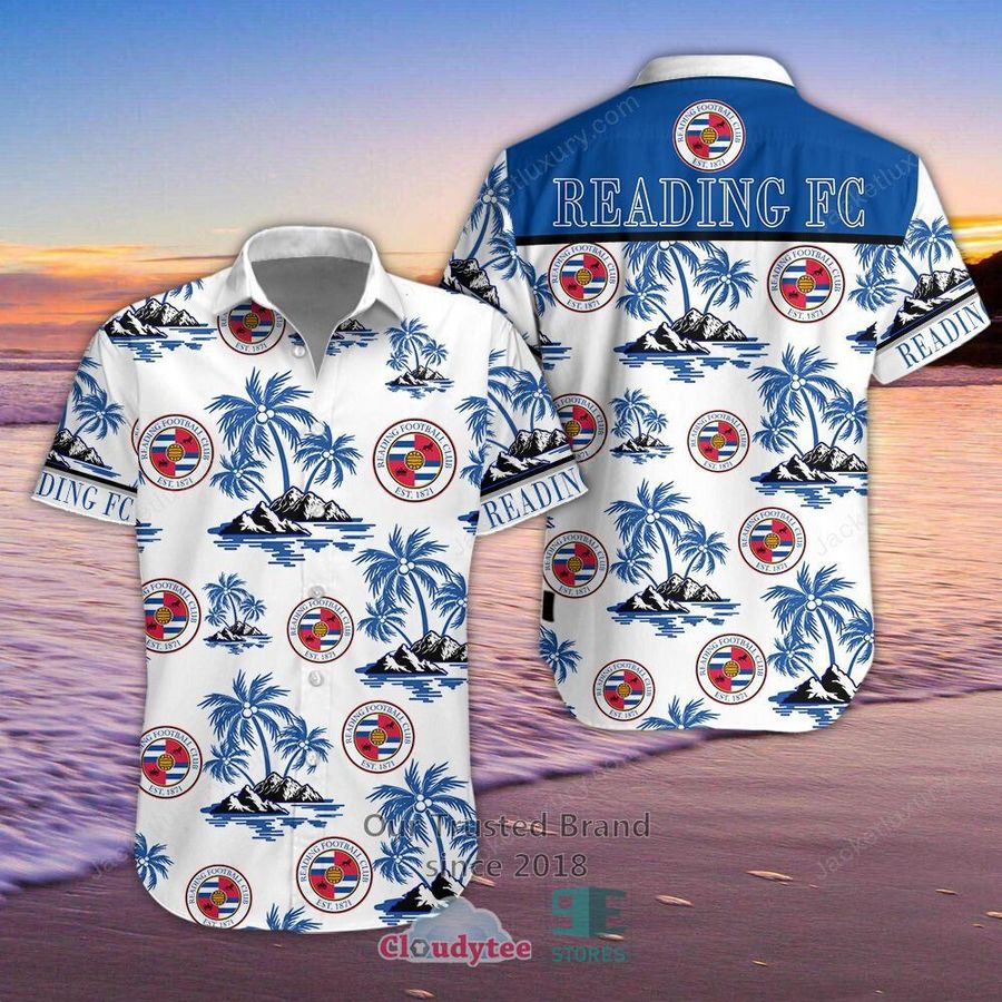 Reading Football Club Hawaiian Shirt, Short – LIMITED EDITION
