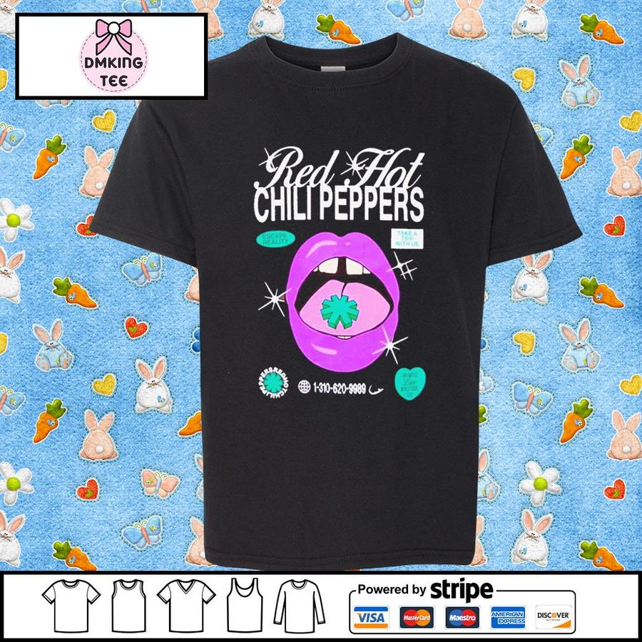 Red Hot Chili Peppers 2022 Concert Tour Shirt