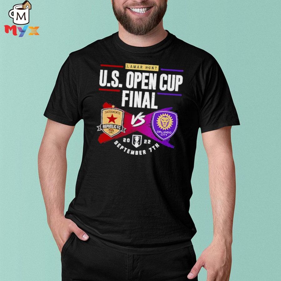 Republic fc vs orlando city u.s. open cup 2022 match up lamar hunt shirt