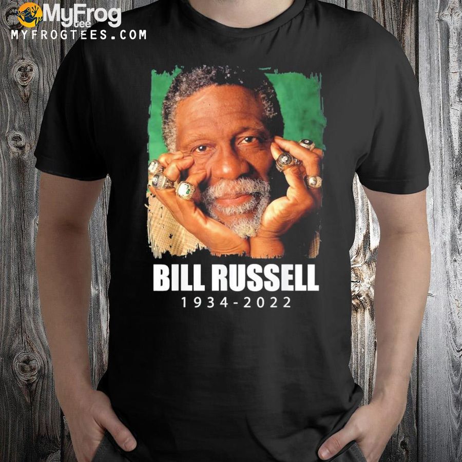 Retro bill russell 1934 2022 shirt