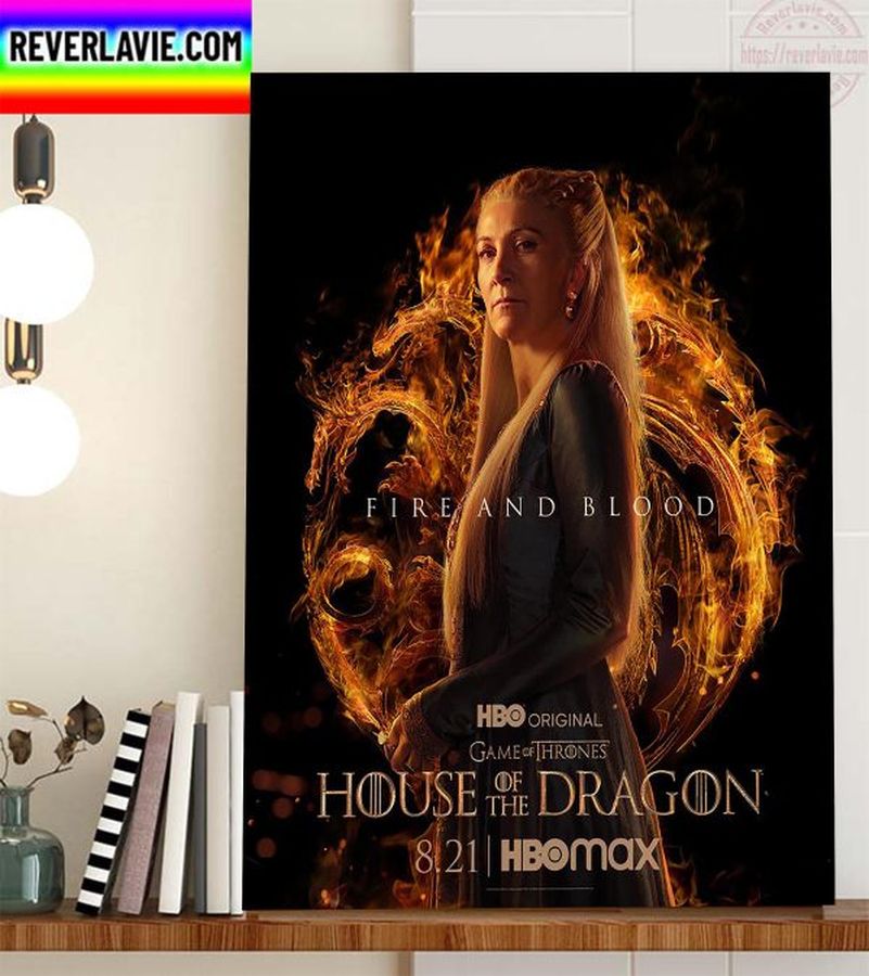 Rhaenys Targaryen House Of The Dragon Home Decor Poster Canvas Poster
