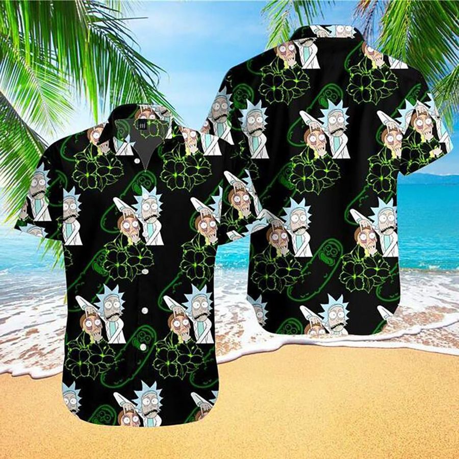Rick 038; Morty Hawaii Hawaiian Shirt Fashion Tourism For Men Women Shirt