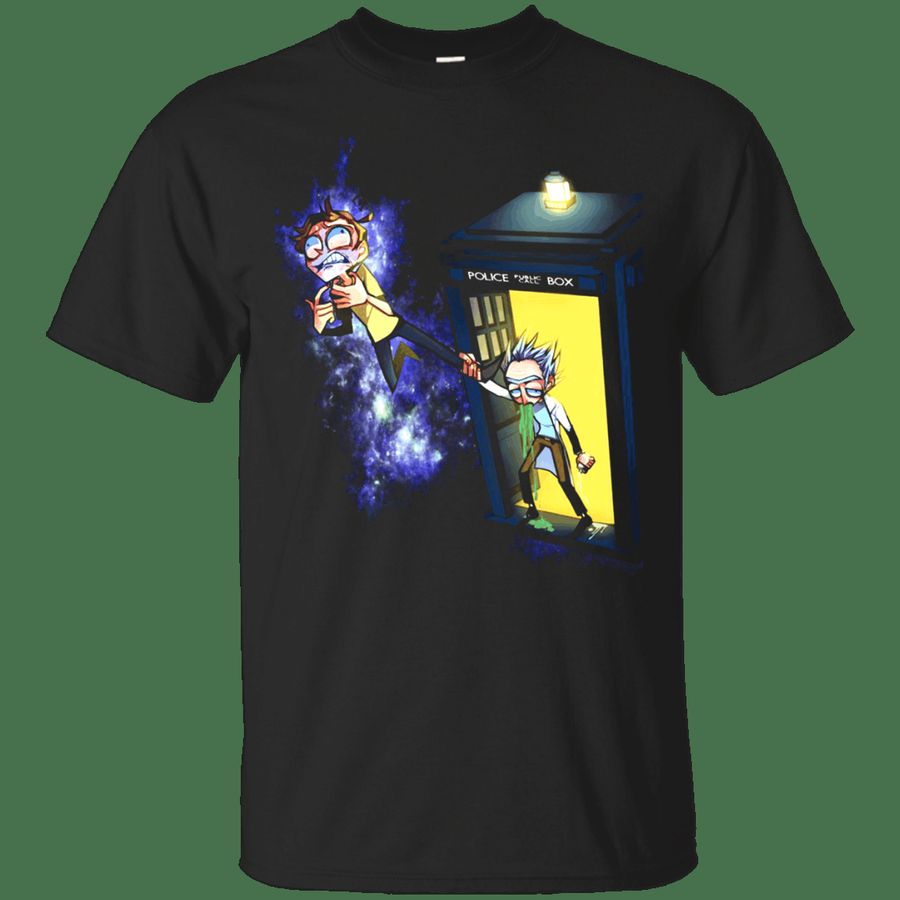 Rick and Morty and Doctor Who t shirt, Hoodie