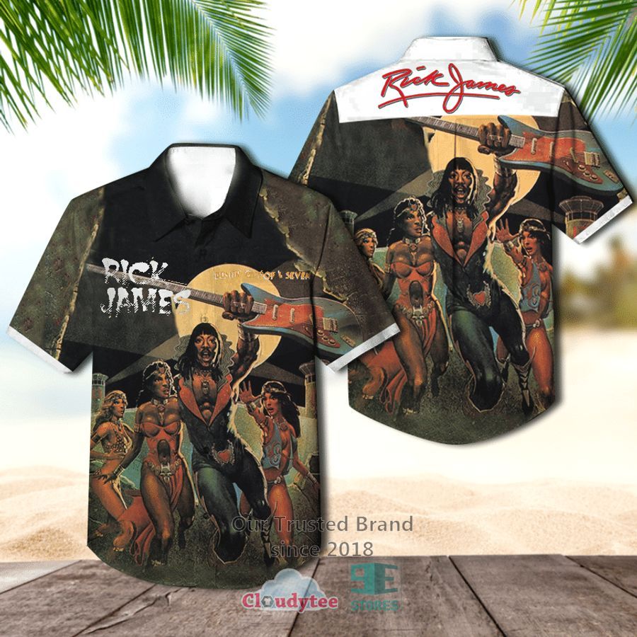 Rick James Bustin' Out Of L Seven Album Hawaiian Shirt – LIMITED EDITION
