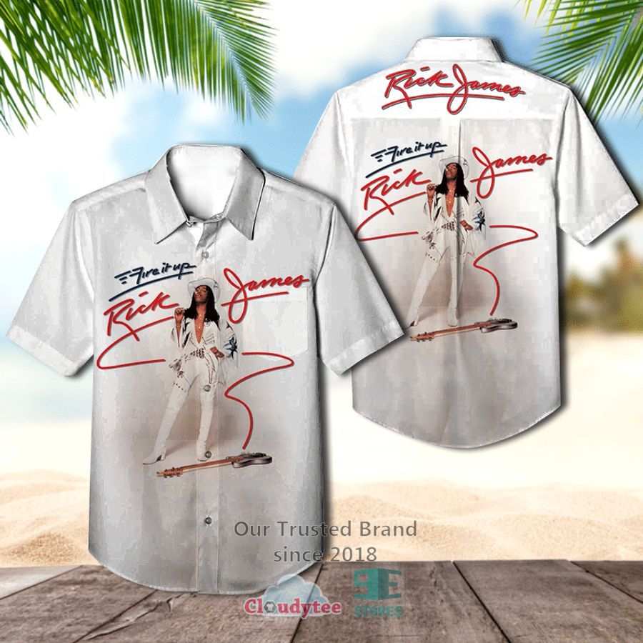 Rick James Fire It Up Album Hawaiian Shirt – LIMITED EDITION