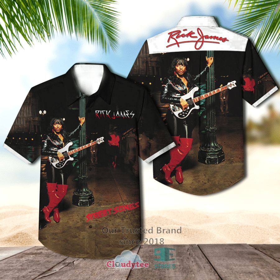 Rick James Street Songs Album Hawaiian Shirt – LIMITED EDITION