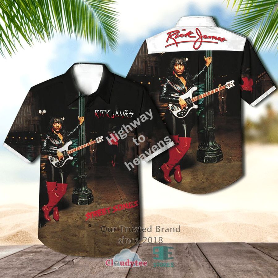 Rick James Street Songs Casual Hawaiian Shirt – LIMITED EDITION