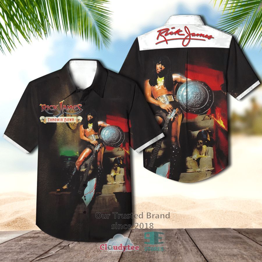 Rick James Throwin' Down Album Hawaiian Shirt – LIMITED EDITION