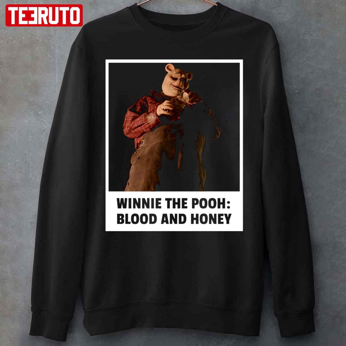 Ride Him Cowboy Winnie The Pooh Blood And Honey Graphic Unisex Sweatshirt