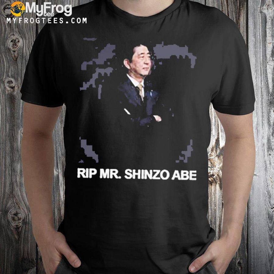 Rip prime minister of Japan shinzo abe shirt