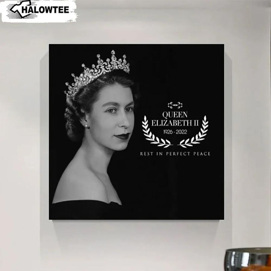 Rip Queen Elizabeth Ii Poster Rest In Peace Queen Of England