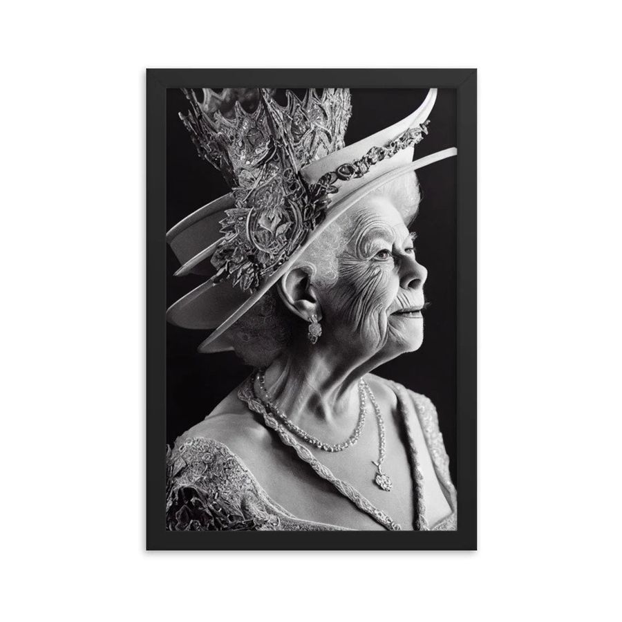 Rip Queen Elizabeth II Poster