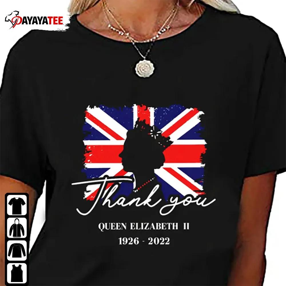 Rip Queen Elizabeth Ii Shirt Rest In Peace Her Majesty Queen Of England Unisex