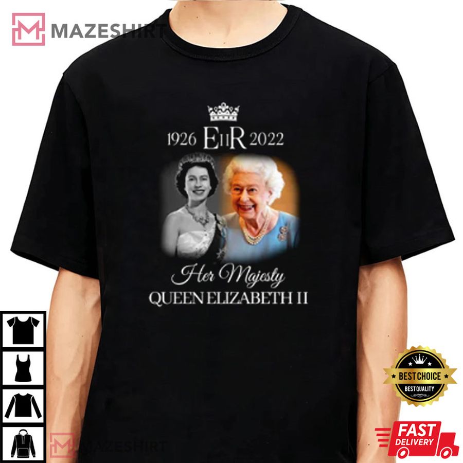 RIP The Queen's 1926-2022 Her Majesty Queen Elizabeth II T-Shirt