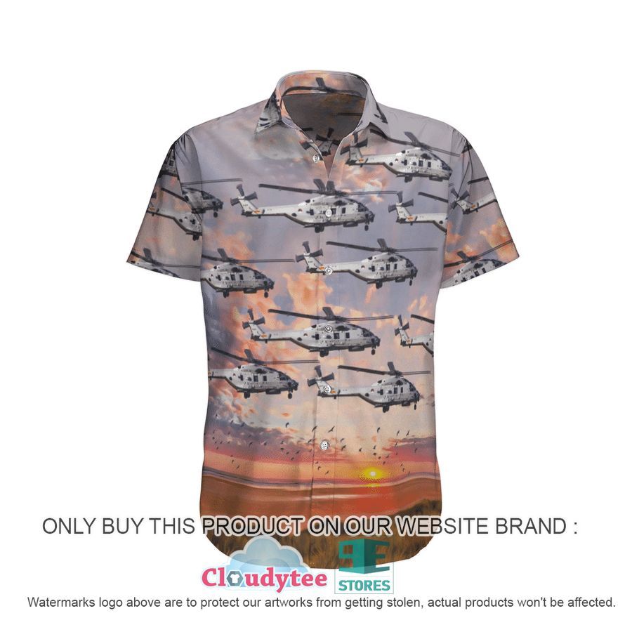 RNLAF Koninklijke Luchtmacht NHI NH-90 NFH Hawaiian Shirt, Shorts – LIMITED EDITION