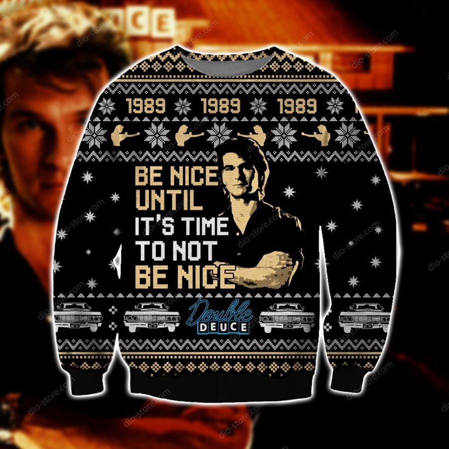 Road House Knitting Pattern 3D Print Ugly Christmas Sweater Hoodie All Over Printed Cint10615, All Over Print, 3D Tshirt, Hoodie, Sweatshirt