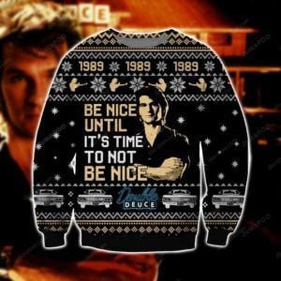 Road House Knitting Ugly Christmas Sweater All Over Print Sweatshirt