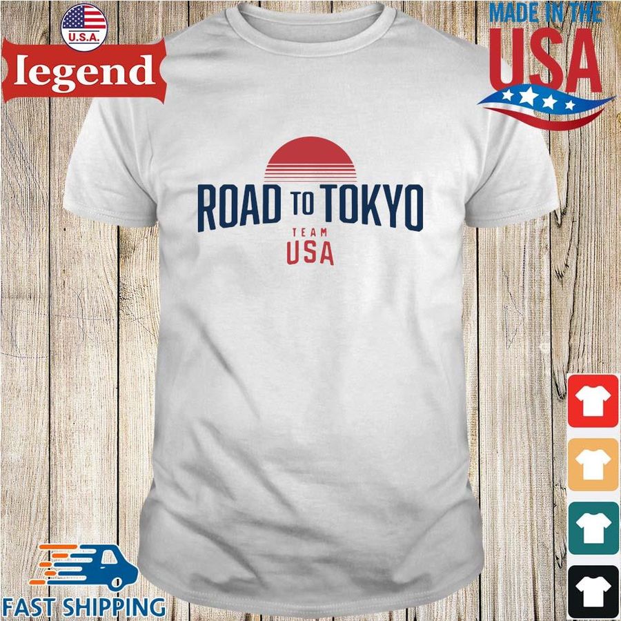 Road To Tokyo Team USA Shirt