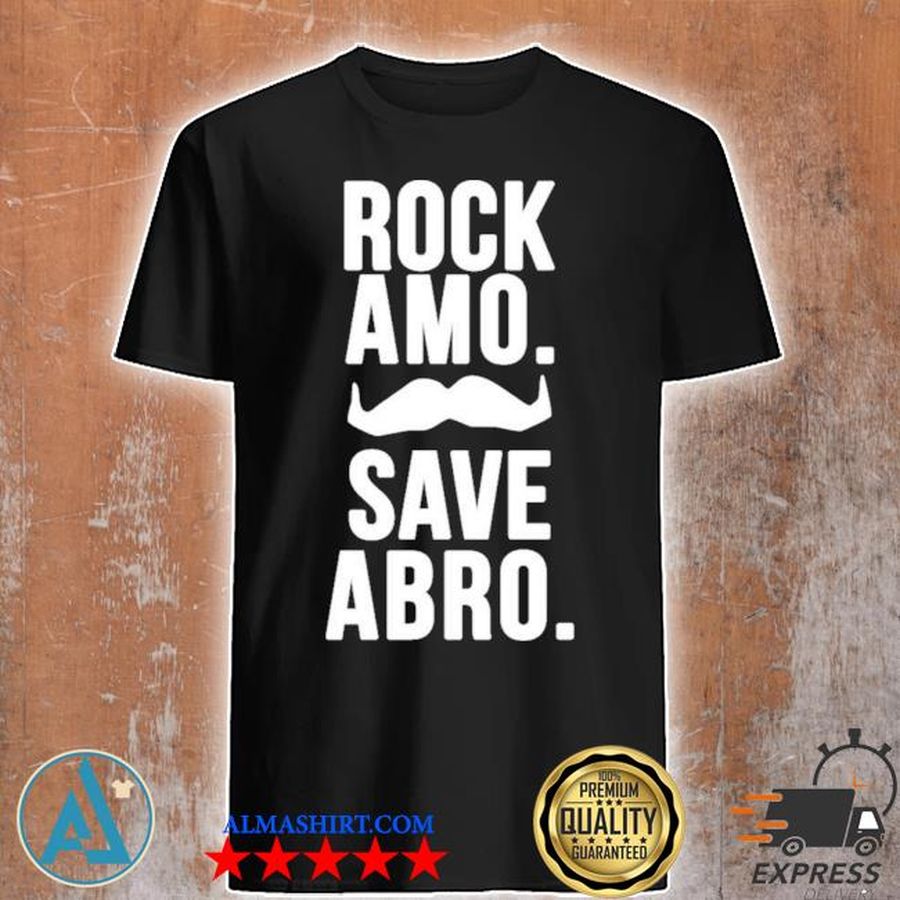 Rock a mo save a bromovember #savethetestes shirt