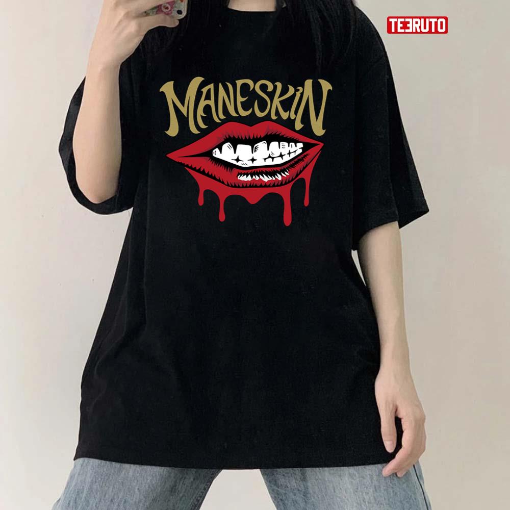 Rock Band Maneskin Album Cover Fan Art Unisex T-shirt