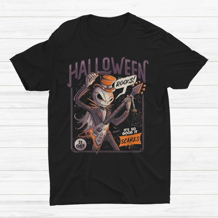 Rocks Creepy Horror Halloween Shirt