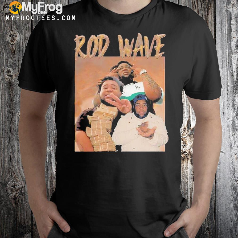 Rod wave vintage retro style rap music hip hop shirt