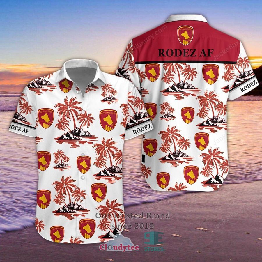 Rodez Aveyron Football Hawaiian Shirt, Shorts – LIMITED EDITION